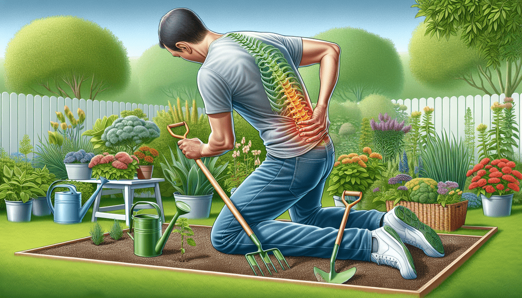 Rückenfreundliche Gartenmöbel einsetzen - Länger Gärtnern ohne Rückenschmerzen - So geht's!